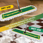 42" Commercial Dust Mop for Floor Cleaning, MASTERTOP Large Flat Mop - Image 3