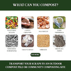 Bamboozle Countertop Compost Bin Kitchen | 1 Gallon | Odorless Composting Bin - Image 7