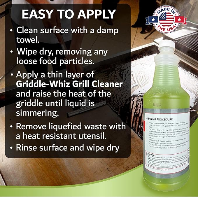 Combo Kit Flat Top Grill Griddle Surface Cleaner - Image 5
