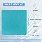 Non-Slip Bathtub Mat, Anti Slip Shower Mat, Fast Drying Bathtub Mats, Foot - Image 2