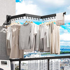 Clothes Drying Rack Wall Mounted, Laundry Drying Rack, Laundry Room Organization - Image 3