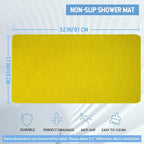 Non-Slip Bathtub Mat, Anti Slip Shower Mat, Fast Drying Bathtub Mats, Foot - Image 2