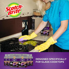 Scotch-Brite Glass Cooktop Pads, Scratch-Free & Non-Abrasive Scrubbers - Image 3