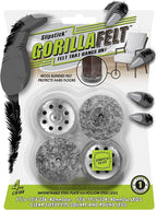 Slipstick GorillaFelt Chair Leg Floor Protectors by Slipstick