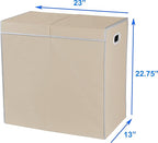 Simple Houseware Double Laundry Hamper - Image 7