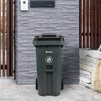 32 Gallon Trash Can Lid Outdoor Trash Can - Image 4