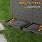 62-Gallon Outdoor Trash Can - Image 4