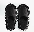 Women's Microfiber Floor Cleaning Mop Slippers - Image 2