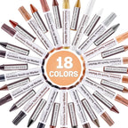 DEWEL Wood Furniture Markers & Filler Sticks Repair Kit, New Improved 18 Colors - Image 6