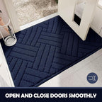 Door Mat Indoor Doormat, Entryway Rug Door Mats Non-Slip Rubber Backing - Image 7
