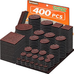 Felt Furniture Pads 400 Pieces, Furniture Pads by FurniMate