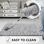 REFETONE Indoor Doormat, Front Door Mat 32"x48" Absorbent Rubber Backing Non - Image 6