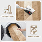 Kitinjoy Indoor Outdoor Door Mat, 36x24 Non-Slip Absorbent Dirt Trapper - Image 5