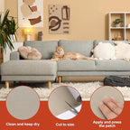 PATIKIL 70x4.4 Inch Linen Repair Tape, Repair Fabric Patch Self Adhesive Couch - Image 3