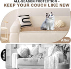 OTOB Couch Covers for Sofa Pet Friendly, Washable & Non Slip Fuzzy Dog Couch - Image 2