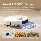 Mova P10 Pro Ultra Robot Vacuum and Mop 13, 000Pa Suction, 140°F Hot Water Auto - Image 2