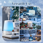 Essential Oils Set, Warm Woollen Blanket, Balsam Fir, Snow Walk, Sleigh Ride - Image 3