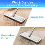JOYMOOP White Flat Mop & Bucket - Image 2