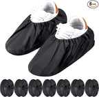 Frienda 8 Pairs Non Slip Reusable Shoe Covers Waterproof Boot Covers by Frienda