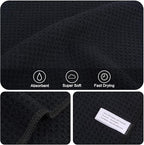 KinHwa Microfiber Dish Cloths Thick Waffle Weave Kitchen Dish Rags Ultra - Image 4