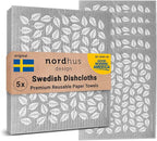 Nordhus Design Swedish Dishcloths, 5 Cloths, Made in Sweden by nordhusdesign
