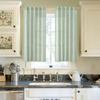 YoungsTex Sage Green Curtains 54 Inch Length - Image 3