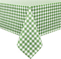 Waterproof Checkered Tablecloth Fabric by Essifunia