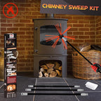 33 Feet Chimney Sweep Kit, Chimney Cleaning Kit - Image 7