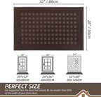 BEQHAUSE Waffle Door Mats Indoor 20"x32", Dog Mat - Image 2