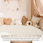 Crib Luxury Organic Cotton Mattress Protector - Image 5