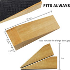 2 Pack Wooden Door Stop - Image 6