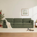 CHITA Oversized Modular Sectional Convertible Fabric Sofa Set, FSC Certified - Image 3
