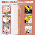 HOMERHYME Natural Dish Sponge 24 Pack, Non-Scratch Scrub Sponge, Eco - Image 3