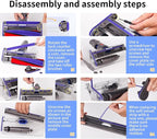 9 Pcs Soft Plush Strips Vacuum Replacement Kit Compatible - Image 6