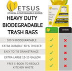13 Gallon Biodegradable Trash Bags - Image 7
