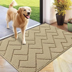 hicorfe Front Door Mat Outside Entrance, Stain and Fade Resistant, Non Slip by Hicorfe