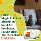 Citrus Magic Pet Solid Air Freshener, Pet Odor Eliminator - Image 3