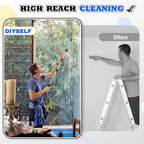 DIYSELF Scraper Tool 5.4ft Adjustable Floor Scraper Long Handle Heavy Duty - Image 3