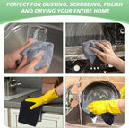 SINLAND Microfiber Dish Cloth for Washing Dishes Dish Washing Rags Best Kitchen - Image 7