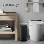 TIPGO Slim Bathroom Trash Can - Image 2