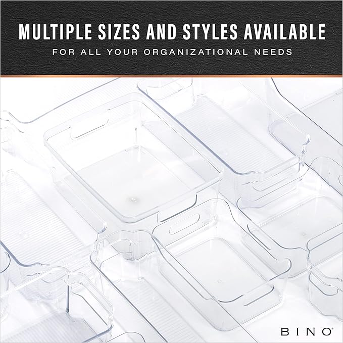 BINO | Plastic Organizer Bins, Small - Image 8