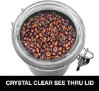 Oggi Stainless Steel Kitchen Canister 62 fl oz - Image 4