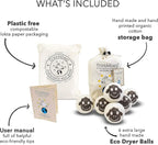 Wool Dryer Balls by Friendsheep 6 Pack XL Organic Premium Reusable Cruelty Free - Image 4