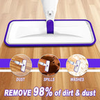 Spray Mop for Hardwood Floor Cleaning: EXEGO Wet Mops - Image 4
