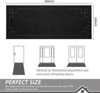 BEQHAUSE Door Mat 24" x 60", Non-Slip Door Mats Indoor Entryway Rugs Washable - Image 2