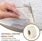 PATIKIL Drywall Repair Mesh Tape, 3 inch x 328 ft Fiberglass Repair Patch - Image 5