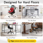 Office Chair Mat for Hardwood Floor, Easy Glide, Protects Hard Surfaces from - Image 7