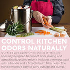 EPICA Countertop Compost Bin Kitchen | 1.3 Gallon | Odorless Composting Bin - Image 3