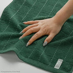 Artoid Mode Checkered Designed Cotton Green Terry Kitchen Dish Towels, 15x25 - Image 4