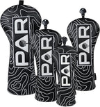 Big Teeth Golf Club Covers Full Set Driver Headcover Fairway Wood Hybrid Golf by BigTeeth